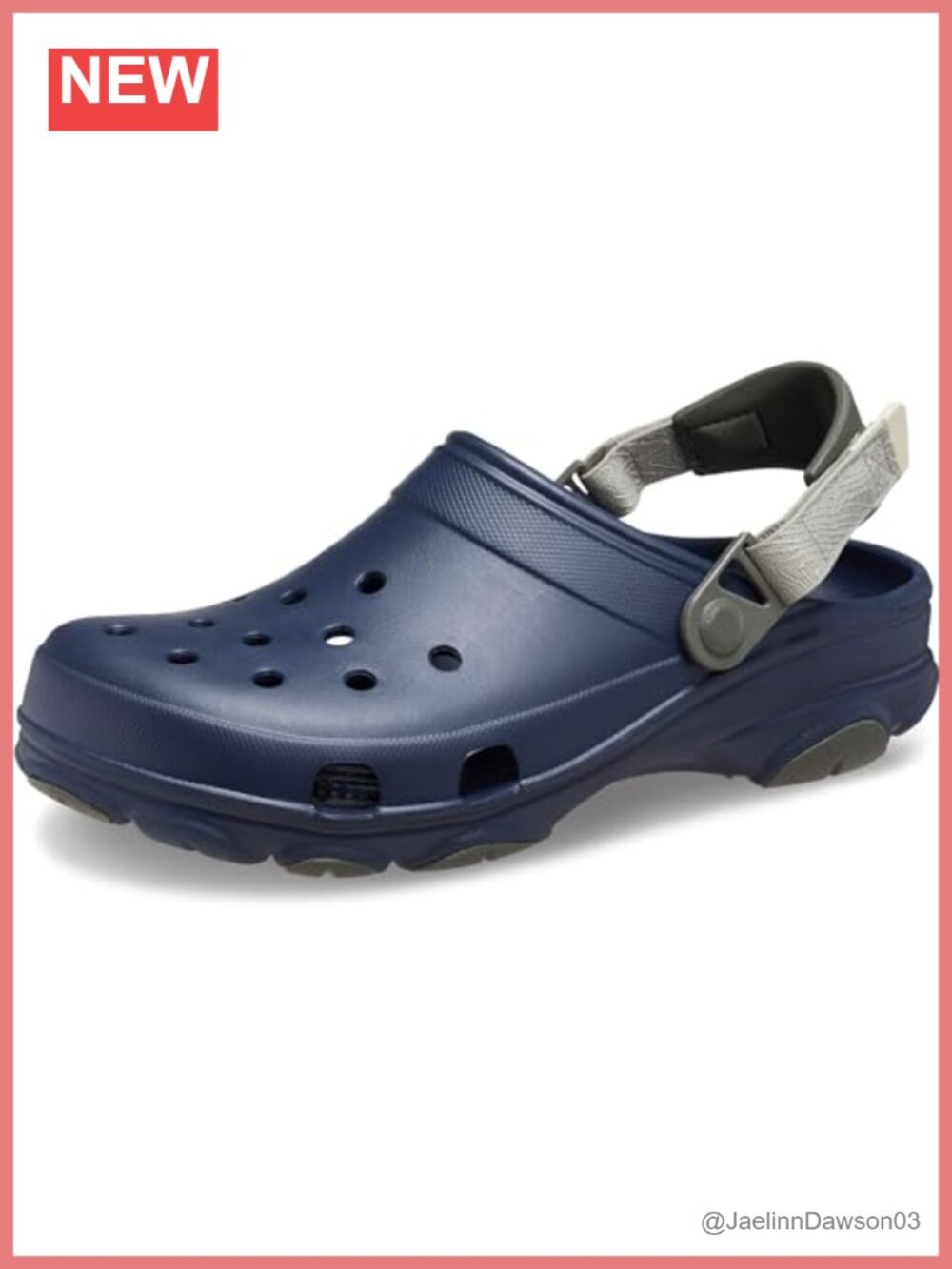 All Terrain Clogs with Adjustable Heel Strap, Water Resistant